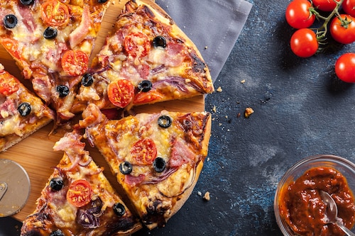 Przepis na Pizza americana Pizza americana
