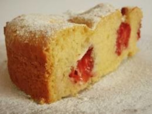 placek z truskawkami