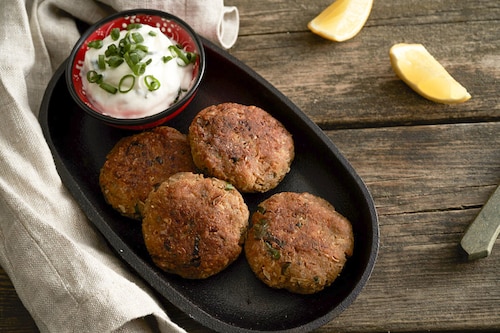 Placki krabowe w stylu nowoorleańskim