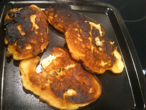 Przepis na Placki z owocami Placki z owocami