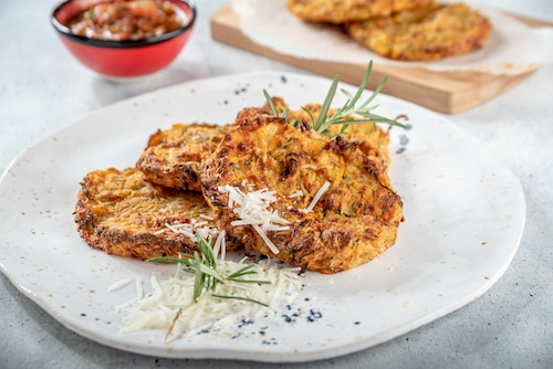 Placki ziemniaczane pieczone w piekarniku