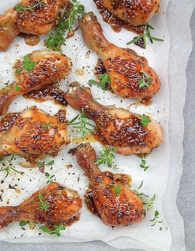 Przepis na Podudzia w słodko pikantnej marynacie Podudzia w słodko pikantnej marynacie