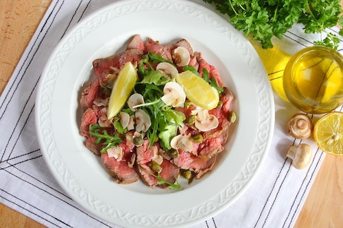 Przepis na Polędwica a’la Carpaccio  Polędwica a’la Carpaccio