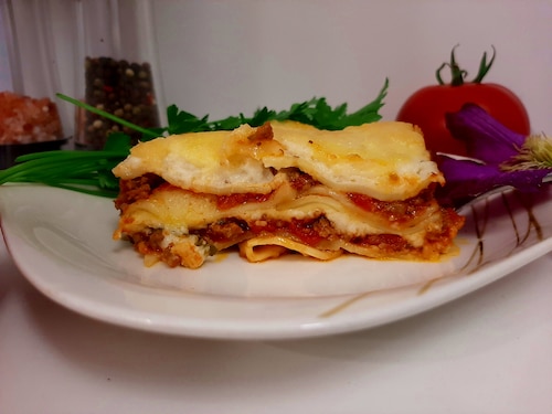 Przepis na Lasania a`la Garfield Lasania a`la Garfield