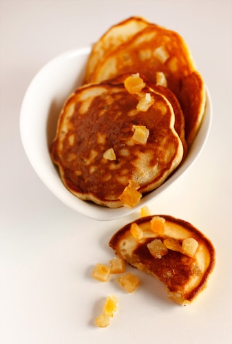 Przepis na Pomarańczowe placuszki Pomarańczowe placuszki