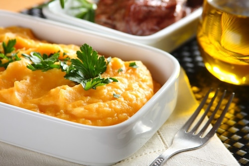 Przepis na Pomarańczowe puree ziemniaczane Pomarańczowe puree ziemniaczane
