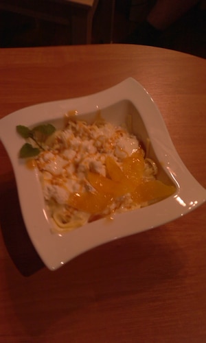 Pomarańczowo-śmietanowa fantazja