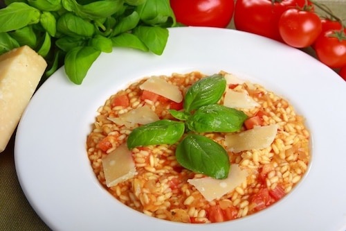 Przepis na Pomidorowe risotto Pomidorowe risotto