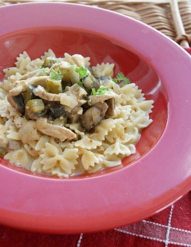 Potrawka z grzybowo-ogorkowa