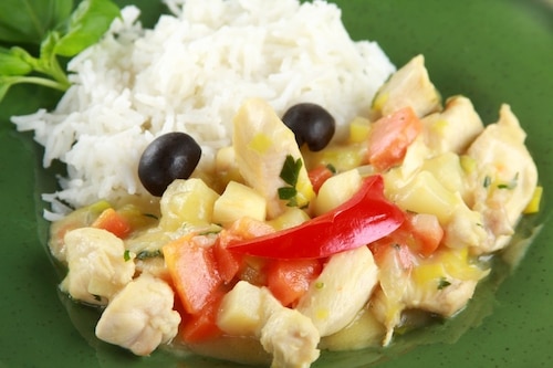 Potrawka z kurczaka z warzywami 