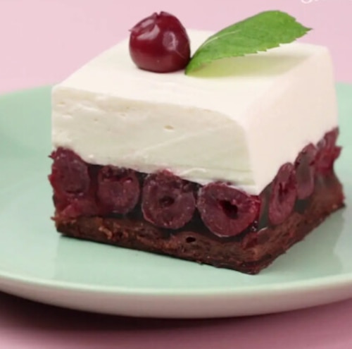 Przepis na Wiśniowa chmurka Wiśniowa chmurka