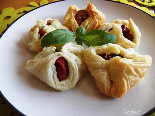 Przekąska z ciasta francuskiego