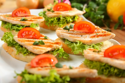 Przepis na Przekąska z grillowanego indyka Przekąska z grillowanego indyka