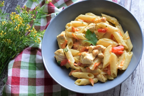 Kurczak w sosie dyniowym