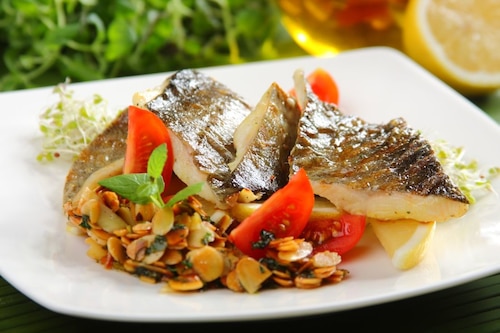 Przepis na Pstrąg w migdałach Pstrąg w migdałach