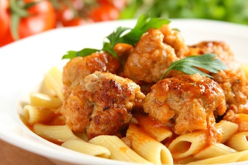 Pulpeciki z makaronem