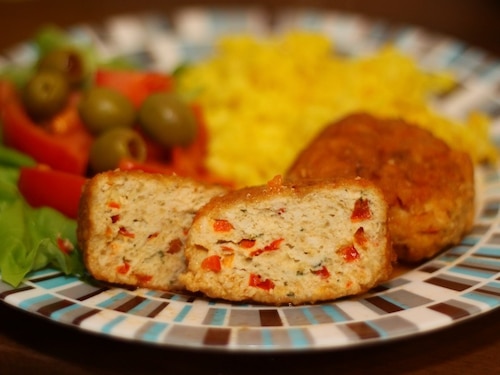 Pulpety drobiowe z papryką