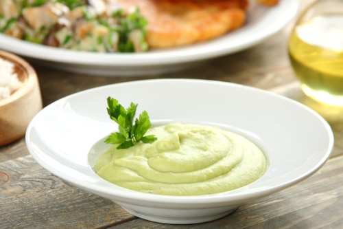 Przepis na Puree z bobu Puree z bobu