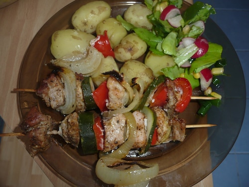 Przepis na pyszne szaszłyki z kurczaka pyszne szaszłyki z kurczaka