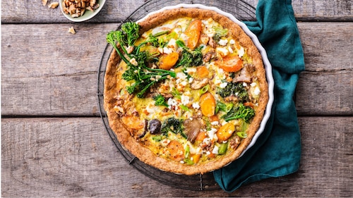 Przepis na Quiche z marchewką i dymką Quiche z marchewką i dymką