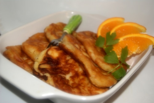 Przepis na Racuchy z pomarańczą i jabłkami Racuchy z pomarańczą i jabłkami