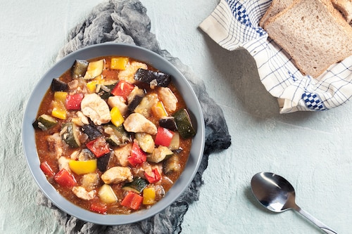 Ratatouille z kurczakiem 