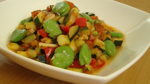 Przepis na Ratatuja z bobem Ratatuja z bobem