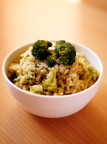 Risotto z brokułem