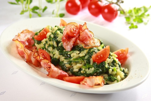 Przepis na Risotto ze szpinakiem Risotto ze szpinakiem