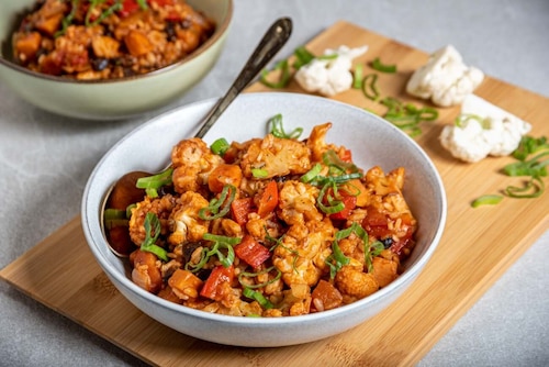 Przepis na Risotto po meksykańsku z kalafiorem Risotto po meksykańsku z kalafiorem