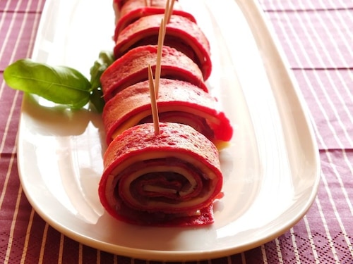 Roladki naleśnikowe z serem