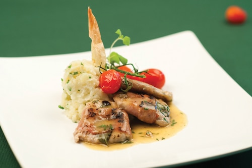 Roladki Saltimbocca alla Romana