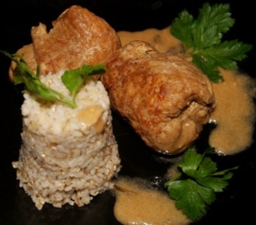 Przepis na Rolady w sosie borowikowym Rolady w sosie borowikowym