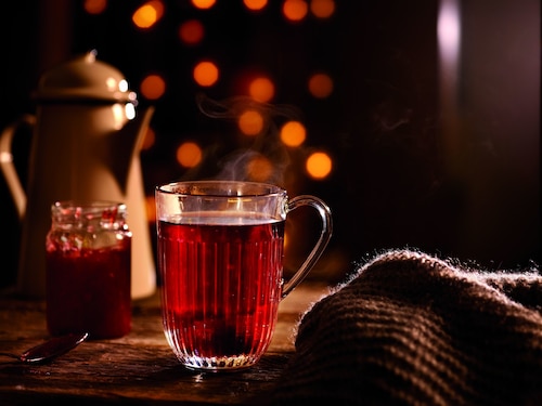 Przepis na Herbata malinowa Herbata malinowa