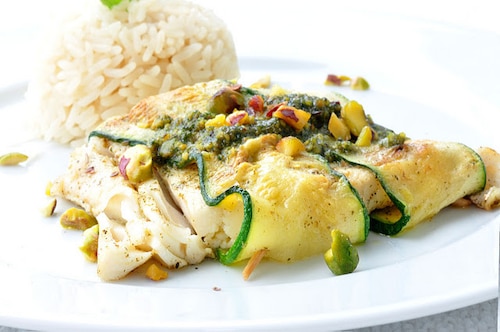 Przepis na Ryba w cukini Ryba w cukini