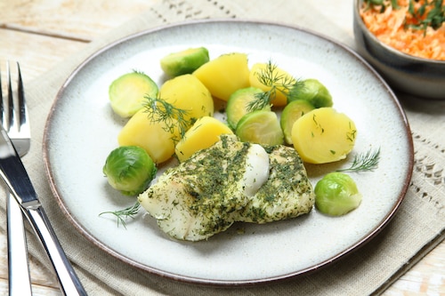 Przepis na Ryba gotowana na parze Ryba gotowana na parze