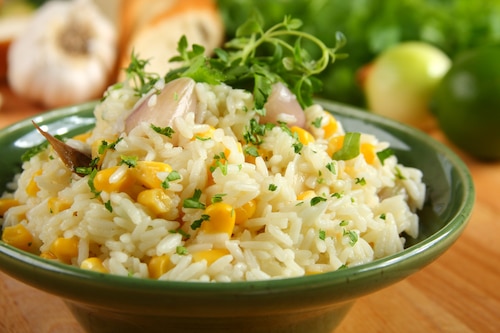 Przepis na Ryż z kukurydzą Ryż z kukurydzą