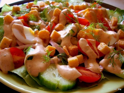 Sałatka dla niejadka 