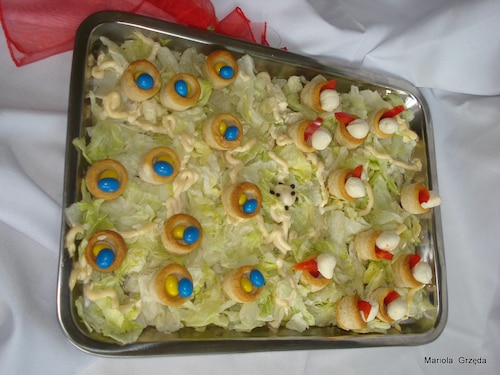 Sałatka finał Euro 2012 Polska -Ukraina