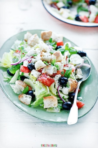 Przepis na Sałatka grecka Sałatka grecka