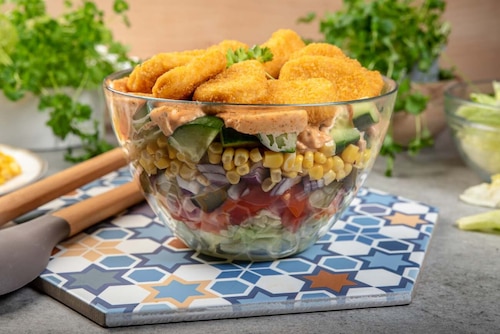 Sałatka gyros wegańska