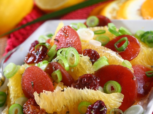 Sałatka kolorowa na sposób francuski