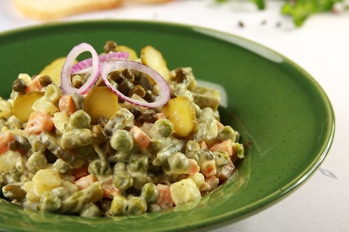 Przepis na Sałatka rosyjska Sałatka rosyjska