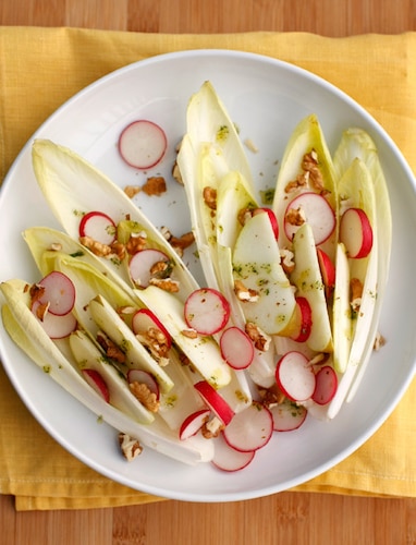 Przepis na Sałatka z cykorią Sałatka z cykorią