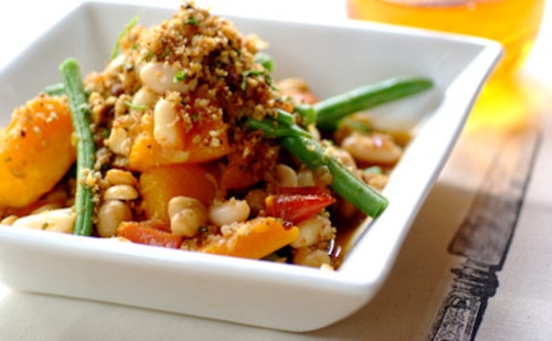 Sałatka z dyni i cieciorki