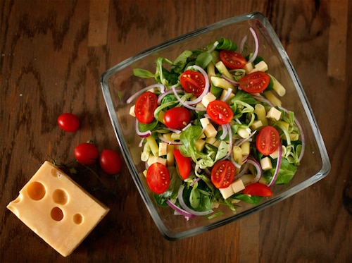 Sałatka z fasolką szparagową