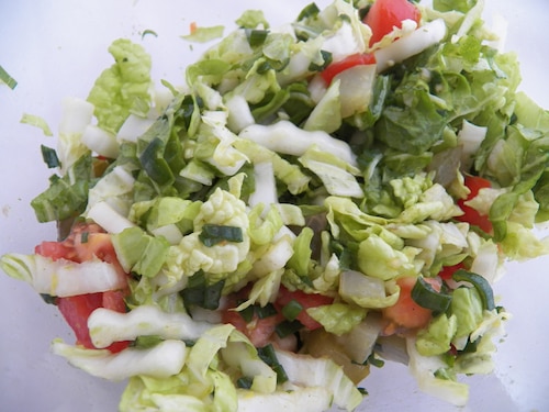 Przepis na Sałatka z kapusty pekińśkiej Sałatka z kapusty pekińśkiej