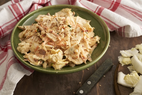 Sałatka z kapusty pekińskiej a’la kimchi na szybko