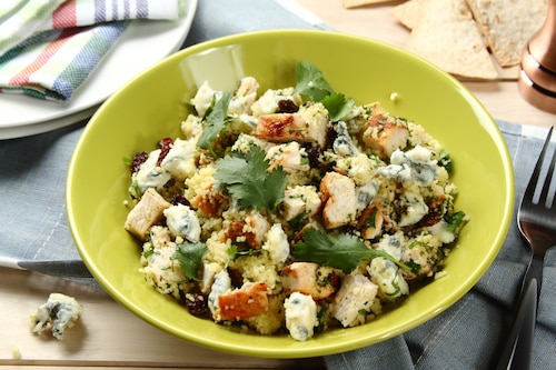 Sałatka z kaszą kuskus