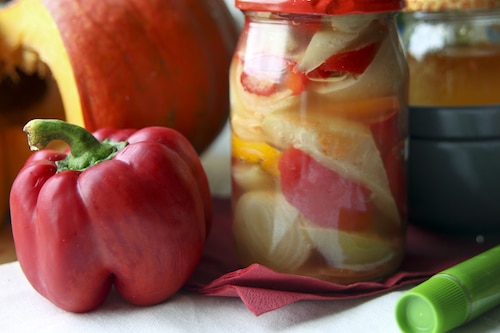 Sałatka z marynowanych warzyw